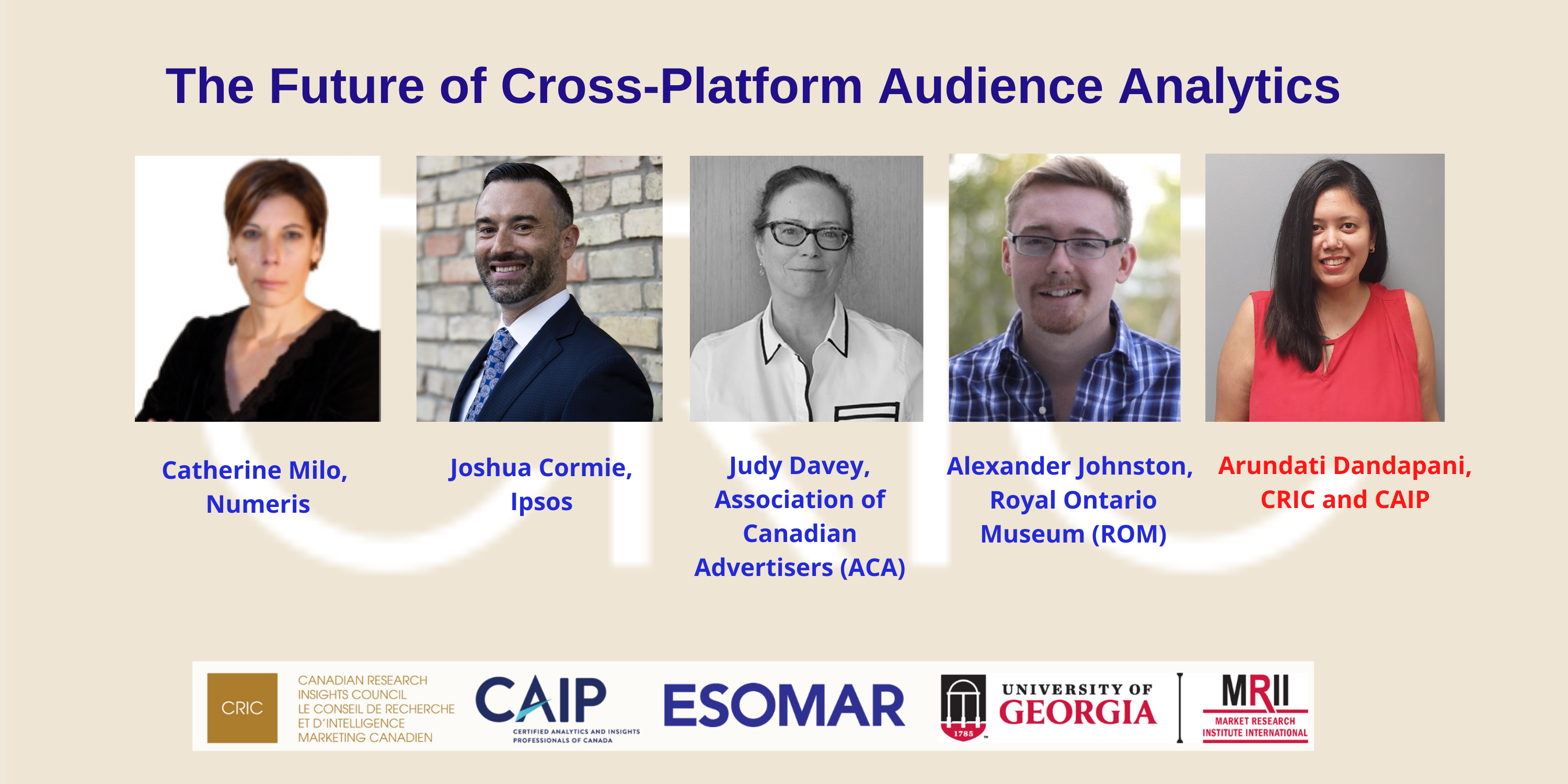 Registration – The Future of Cross-Platform Audience Analytics | CRIC