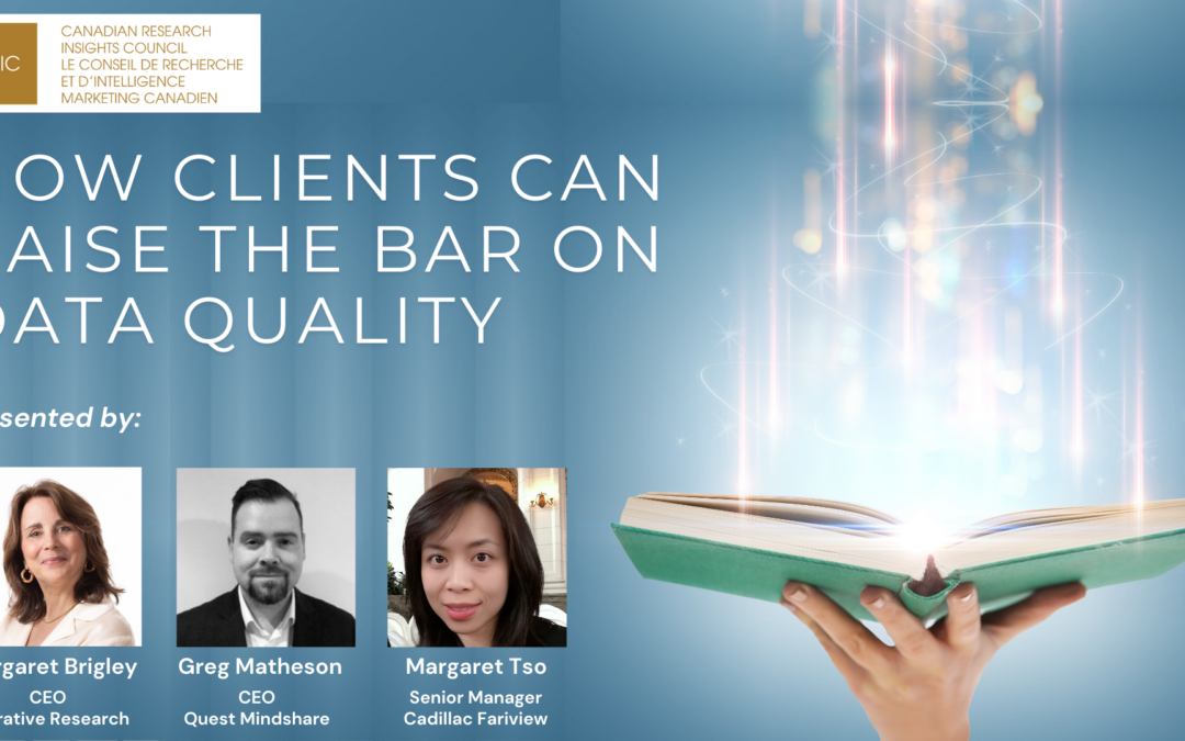 How Clients can Raise the Bar on Data Quality